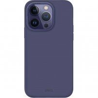 UNIQ Lino husă silicon pentru iPhone 14 Pro Max - violet închis