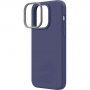 UNIQ Lino husă silicon pentru iPhone 14 Pro Max - violet închis