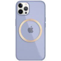 Husă transparentă, strălucitoare cu MagSafe pentru iPhone 11 Pro Max - violet