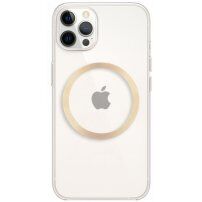Husă transparentă, strălucitoare cu MagSafe pentru iPhone 12 Pro Max - transparent