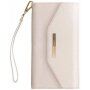 iDeal Of Sweden Mayfair Clutch Beige Saffiano husă tip portofel pentru iPhone X / XS / 11 Pro - bej