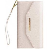 iDeal Of Sweden Mayfair Clutch Beige Saffiano husă tip portofel pentru iPhone X / XS / 11 Pro - bej