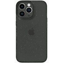 Carcasă transparentă cu paiete, pentru iPhone 14 Pro Max - gri