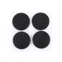 Picioruşe inferioare de rezervă, din cauciuc, pentru MacBook Pro 13" (A1278) / Pro 15" (A1286) / Pro 17" (A1297) - 4 buc. - negru