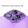 Husă de protecție transparentă cu MagSafe pentru iPhone 14 Pro Max - violet