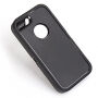 Husă rezistentă, cu clips de curea. pentru iPhone SE (2016) / 5 / 5S - negru