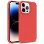 Carcasă mată ecologică degradabilă pentru iPhone 14 Pro Max - roșu