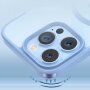 Husă transparentă de protecție cu MagSafe pentru iPhone 14 Pro Max - violet