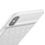 Carcasă BASEUS, cu baterie 3500mAh, pentru iPhone X - alb
