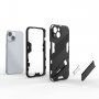 Husă de protecție durabilă cu stand pentru iPhone 14 Plus - negru