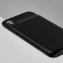Carcasă USAMS, cu baterie 3200mAh pentru iPhone X - negru