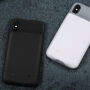 Carcasă USAMS, cu baterie 3200mAh pentru iPhone X - negru