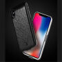 Carcasă de design cu baterie 5500mAh, pentru iPhone X - negru
