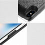 Carcasă de design cu baterie 5500mAh, pentru iPhone X - negru