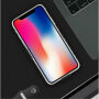 Carcasă de design cu baterie 5500mAh, pentru iPhone X - negru