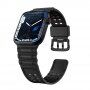 Curea durabilă din silicon pentru Apple Watch 42mm / 41mm / 40mm / 38mm - negru