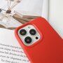 Husă din silicon cu curea reglabilă pentru iPhone 13 Pro Max - violet