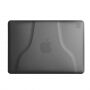 Carcasă din plastic, cu stativ, pentru MacBook Air 13" - negru