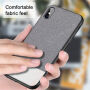 Carcasă de lux CAFELE, pentru iPhone XS / iPhone X - albastru închis