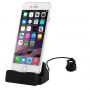 Staţie magnetică de încărcare şi andocare, pentru iPhone - negru