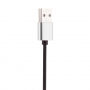 Staţie magnetică de încărcare şi andocare, pentru iPhone - argintiu