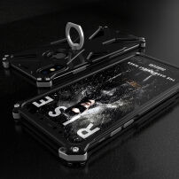 Carcasă extrem de rezistentă, cu mâner, pentru iPhone XS / iPhone X - negru