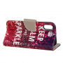 Husă flip pentru iPhone XS / iPhone X - Keep calm and sparkle