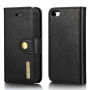 Husă detaşabilă 2 în 1, pentru iPhone 5 / 5S / SE (2016) - negru