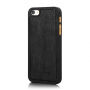 Husă detaşabilă 2 în 1, pentru iPhone 5 / 5S / SE (2016) - negru