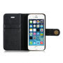 Husă detaşabilă 2 în 1, pentru iPhone 5 / 5S / SE (2016) - negru