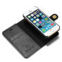Husă detaşabilă 2 în 1, pentru iPhone 5 / 5S / SE (2016) - negru