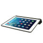 Husă cu stativ și funcția stand-by pentru iPad 2 / 3 / 4 - negru