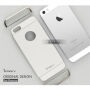 Carcasă elegantă IPAKY, pentru iPhone 5 / 5S / SE (2016) - argintiu