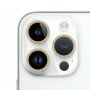 Sticlă securizată cu ramă strălucitoare pentru a proteja obiectivele camerei foto pentru iPhone 14 Pro / 14 Pro Max - auriu