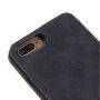 Husă flip vintage, pentru iPhone 7 Plus / 8 Plus - gri