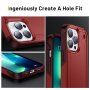 Husă de protectie super rezistentă pentru iPhone 12 Pro Max - roșu