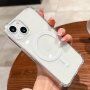 Husă transparentă cu ramă colorată ?i MagSafe pentru iPhone 11 - transparent