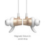 Căşti sport wireless BASEUS - alb - auriu