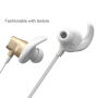 Căşti sport wireless BASEUS - alb - auriu