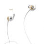 Căşti sport wireless BASEUS - alb - auriu
