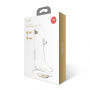 Căşti sport wireless BASEUS - alb - auriu