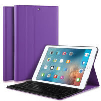 Husă şi tastatură wireless pentru iPad 9,7" (2017 / 2018) / iPad Air - violet