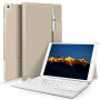 Carcasă cu tastatură şi agăţătoare de Pencil pentru iPad 10,5" - auriu