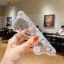Husă transparentă strălucitoare pentru iPhone 12 / 12 Pro - Fluturi
