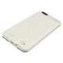 Carcasă de design BASEUS, cu baterie 5000mAh, pentru Apple iPhone SE (2020/2022) / 8 / 7 - crem