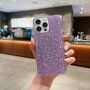 Husă de protecție cu paiete strălucitoare pentru iPhone 14 Pro Max - violet
