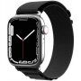 Curea din nailon buclă alpină pentru Apple Watch 42mm / 41mm / 40mm / 38mm - negru