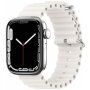 Curea oceanică din silicon pentru Apple Watch 42mm / 41mm / 40mm / 38mm - alb
