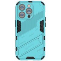 Husă de protecție durabilă cu stand pentru iPhone 14 Pro Max - albastru