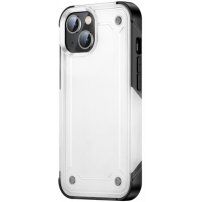 Husă de protectie super rezistentă pentru iPhone 14 Plus - alb